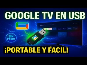 🤩 Latest version of Google TV for portable USB drive 📺
