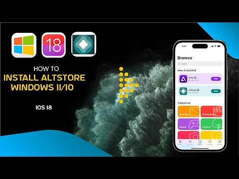How To Install AltStore iOS 18 on iPhone Windows 11/10 | Download AltStore Windows (2025)