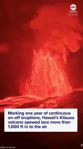 Kilauea Volcano Erupts: Lava Fountains Reach 1,400 Feet