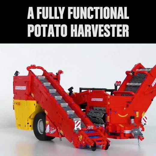 314K views · 5.7K reactions | After being at a local agricultural fair, Patryk Walerzak got the idea to make this really cool potato harvester machine, which fits perfectly on our LEGO Technic Claas Xerion! 凜 via LEGO Technic | LEGO | Facebook