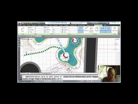 Array Objects Along a Path Curve in AutoCAD (Lynn Allen/Cadalyst Magazine)