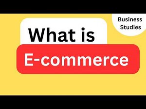 What is E commerce | Business Studies