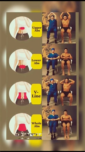 Sit Down Abs Workout | Seated Core Exercises at Home | No Equipment #fitness #shorts #fitfam