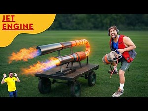 DIY Jet Engine That Shocks Everyone 🔥 100% Real Build