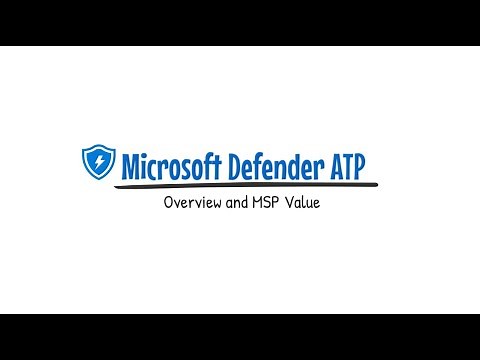 Microsoft Defender ATP Overview and Demo