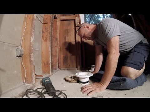 Cast Iron Toilet Flanges Replaced