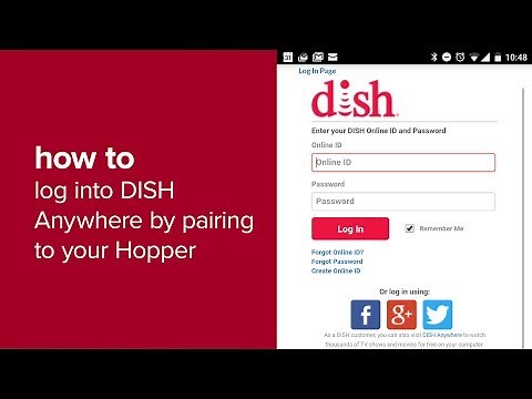 How to Log in to DISH Anywhere by Pairing to Your Hopper