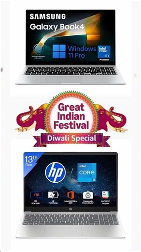 Amazon Great Indian festival Diwali Laptop Deals #diwali #laptop #offer #sale