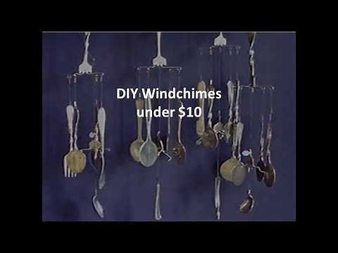 DIY Silverware Windchime