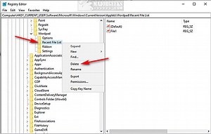 How to Clear Recent Documents History in WordPad - MajorGeeks