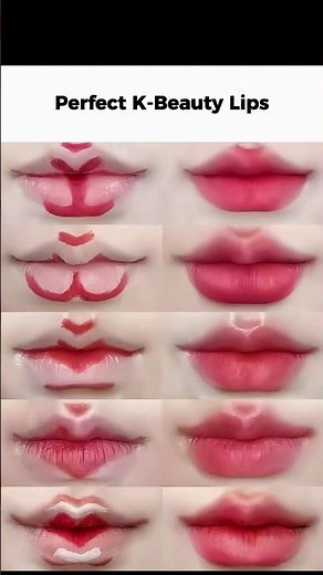 How to Get Korean Gradient Lips | Easy K-Beauty Lip Tutorial #KBeauty #KoreanMakeup #GradientLips