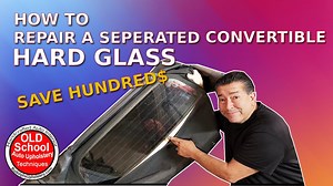 How I Fixed My Separated Convertible Hard Glass — DIY Guide