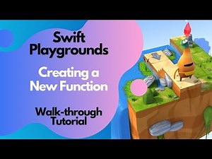 Swift Playgrounds- Creating a New Function Tutorial