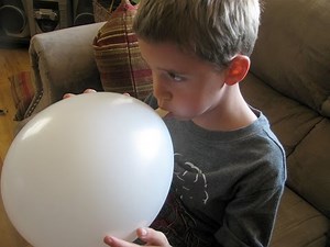 Balloon Blowing