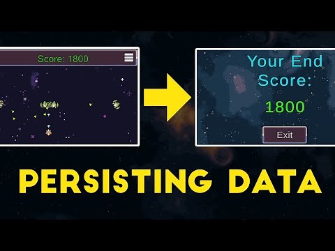 How to save data between Scenes in Unity