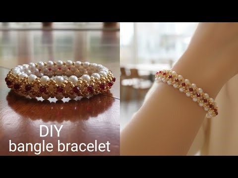 Bangles Making At Home// Beads Jewelry Making// Jewelry Making Tutorials