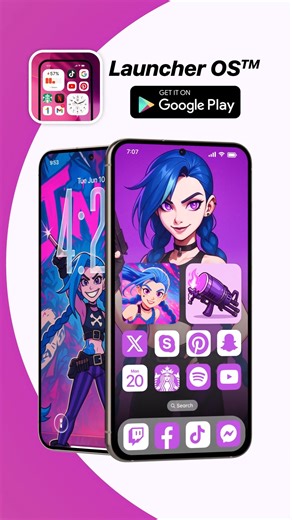 4.2K views · 36 reactions | Same phone. Completely different vibe.  See how Launcher OS™ turns a regular Android into something sleek, smooth, and stylish.  Download now: https://launcheros.go.link/cbub8 | Launcher OS | Facebook