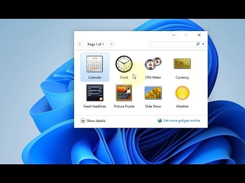 How To install Desktop Gadgets In Windows 11