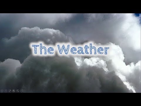 Weather Vocabulary Basic