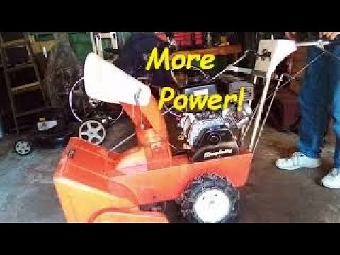 Harbor Freight 301cc Predator Engine 8HP Simplicity Snowblower