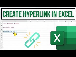 How to Create Hyperlink in Excel