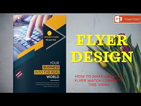 "Creating a Custom Flyer Design in PowerPoint"