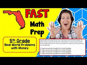 5th GRADE | Florida FAST Math Test Prep FREEBIE | MA.5.M.2.1