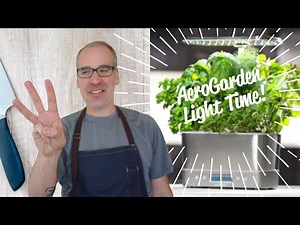 How Long Does the AeroGarden Light Stay On | AeroGarden Harvest Elite Review | Day 3