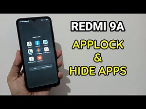 Redmi 9A : Applock & Hide Apps Settings