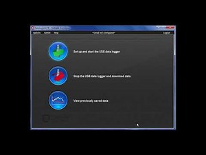 Lascar Electronics- EasyLog 21 CFR USB Data Logger Software Setup