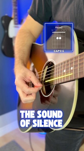 the sound of silence (simon & garfunkel) guitar tutorial #guitarlesson #acousticguitar | Guitar Coaching Online