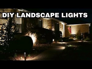 How To Install Landscape Lighting Yourself - Varmtalys Spot Lights and Path Light Review!