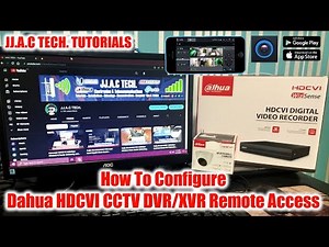 Dahua HDCVI DVR / XVR Remote Viewing / Remote Access - How To Configure