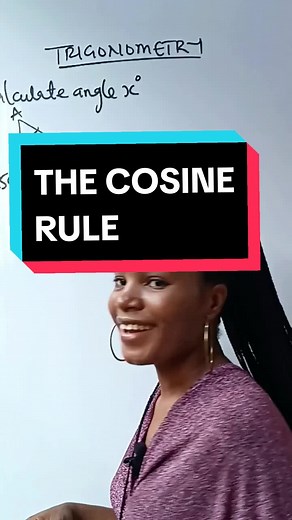How to Find Side of a Triangle with Cosine Rule in Trigonometry