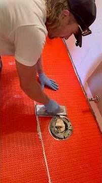 Installing My Bathroom Uncoupling Membrane | Schluter All-Set + Amazon Membrane