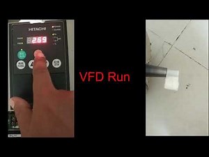 Hitachi VFD Factory Reset || L700 Parameter setting || Keypad & Terminal Mode || Simulation.