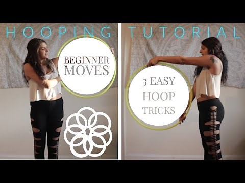 3 EASY HOOP TRICKS | BEGINNER HOOPING