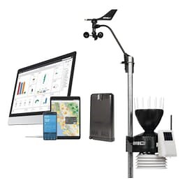 Davis Vantage Pro2 Wireless Sensor Suite & WeatherLink Live Bundle 6112