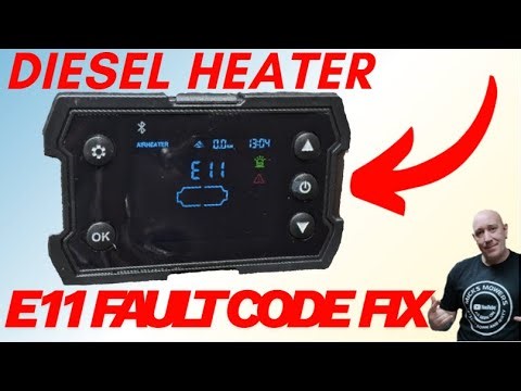 Diesel Heater E11 Fault Code Explained | CO Level Too High – Causes & Fixes