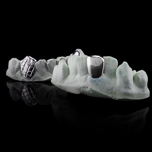 .925 Solid Sterling Silver Single Tooth Grillz