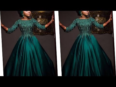 How to make an Evening Gown || Beautiful and Easy DIY