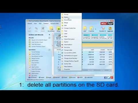 How to partition SD card to increase Android memory