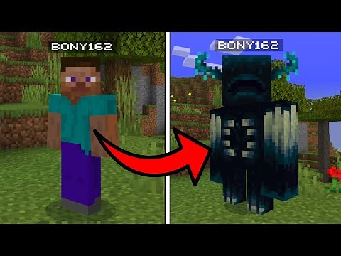 [ADDON] Minecraft PE But I Am The Warden.. | Wisp Mod for minecraft Bedrock 1.19