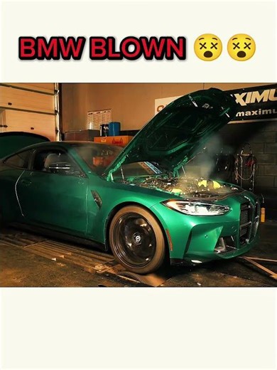 BMW Blown Up During Dyno Test 😵💥 | Extreme Horsepower Gone Wrong #carshorts #bmwm3 #trendingshorts