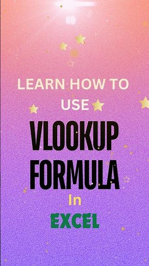 Learn how to use VLOOKUP FORMULA in Excel #exceltech #vlookup #exceleducation #exceltips