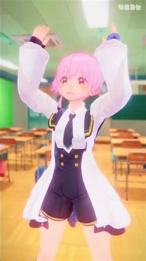 【かわいいだけじゃだめですか？】 .//踊ってみた！VEATアプリでMMD作成してみました！ #vtuber #クレエジイぱんだ #パンダ抜き