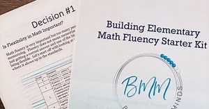 Building Math Fluency Starter Kit