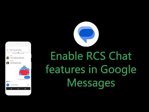 How to enable RCS Chat features in Google Messages