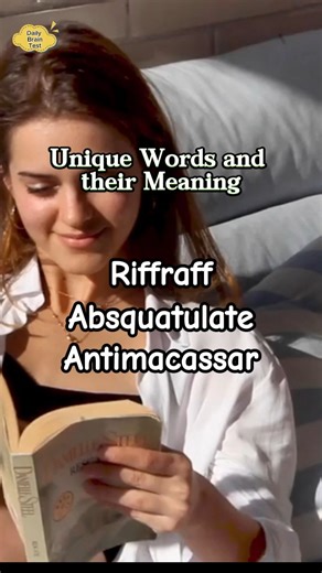 12K views · 315 reactions | Unusual words that most p[eople haven't heard of. #uncommon #uniquewords #learnenglish #learnandgrow #vocabularylearning #vocabularywords #educationmatters #word #vocabularybuilding #englishlearning | Daily Brain Quiz | Facebook