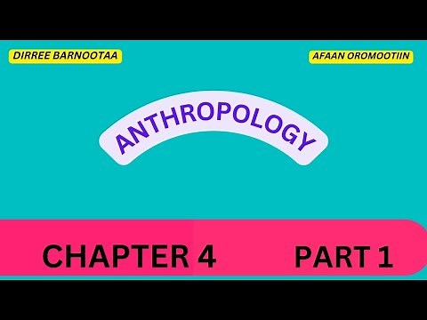 Anthropology Chapter 4 Part 1: Marginalization, Vulnerability and Minorities |in Afaan Oromoo